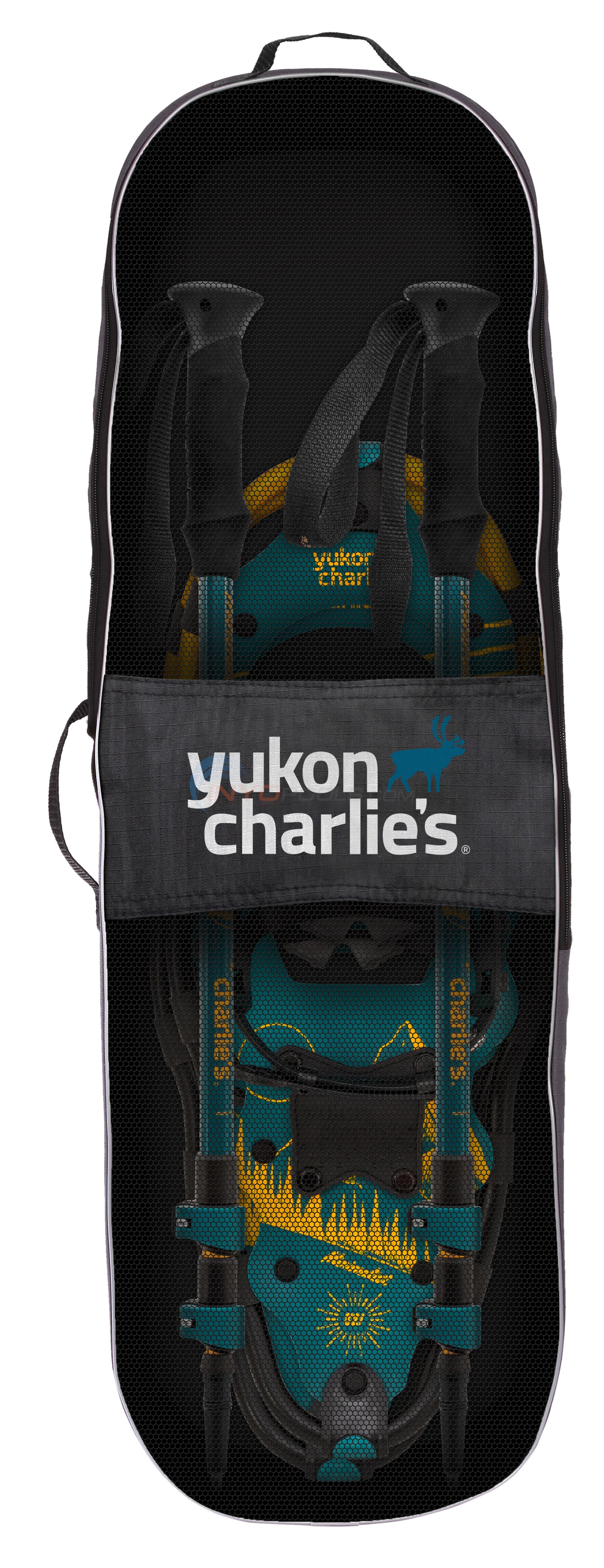 Yukon Charlie's Minimalist Adult Snowshoe and Trekking Pole Kit, 8" x 21" Kit - 84-5006K