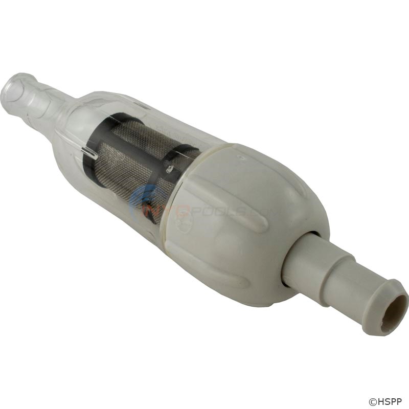 Inline Filter Assembly for Polaris Pool Cleaners White 48080