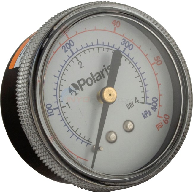 Clnr pressure gauge Caretaker Water Valve Polaris (1/3/2001)