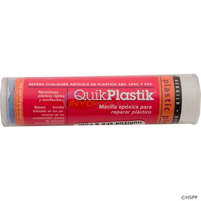 QuikPlastic Plastic Repair Epoxy Putty,2 oz. stick - 88-265-1010