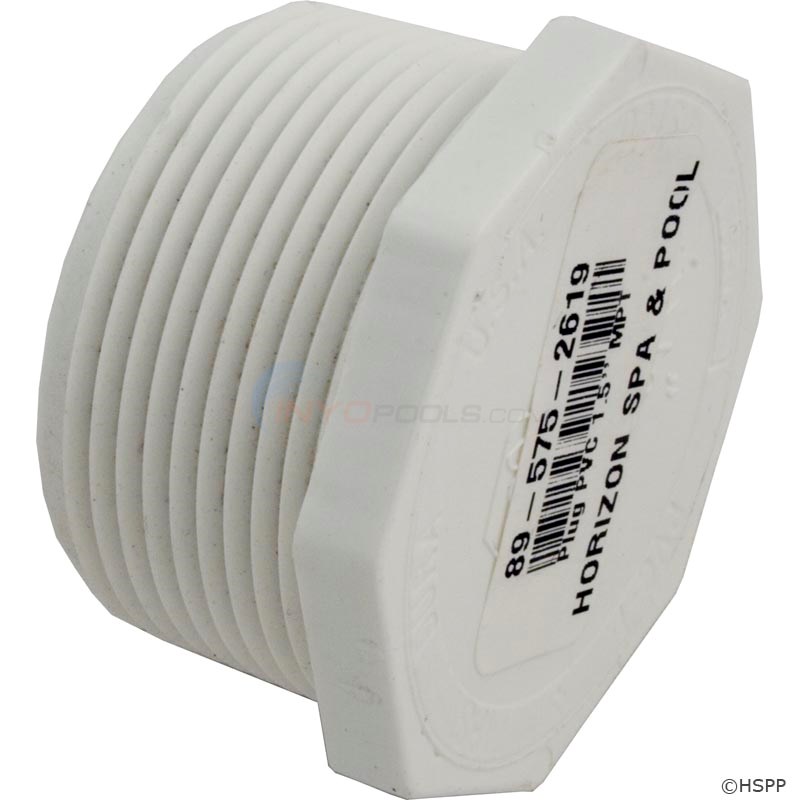 PLUG, 1 1/2" MPT