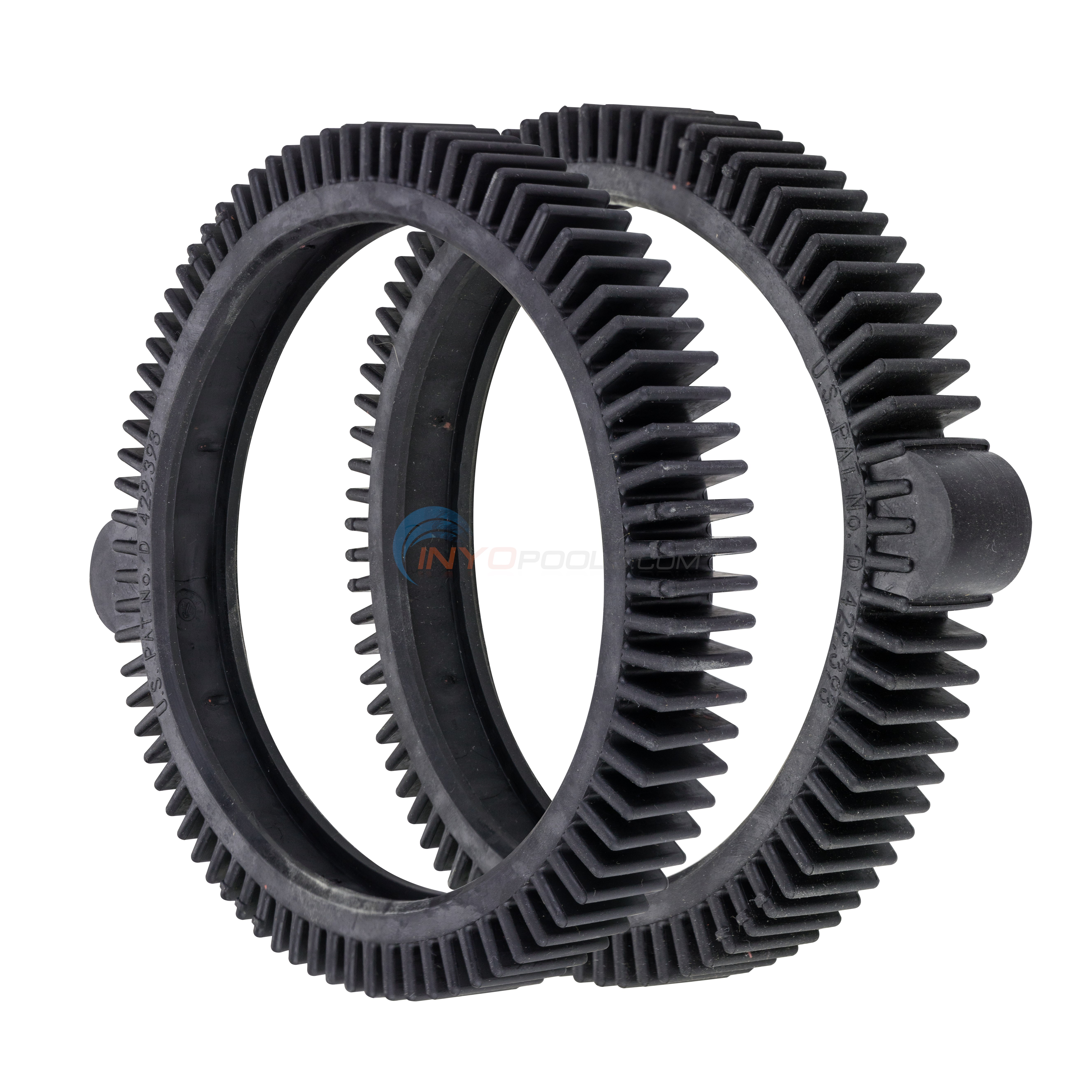 Super Super Hump Tires, Black - BIG Obstacles (2 pk)