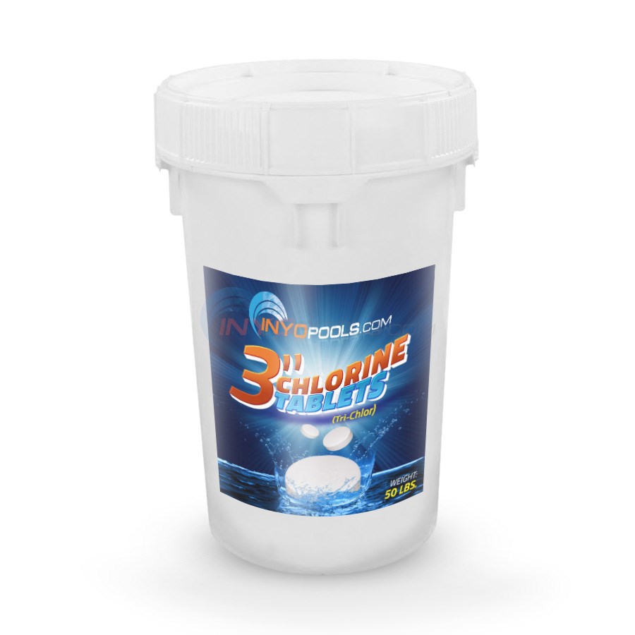 3 Inch Chlorine Tablets 50 Lb Bucket P27050DE INYOPools Com   900x900 Chlorine 50 