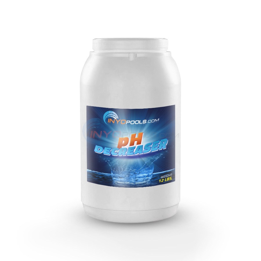 Pool and Spa Water pH Decreaser, 12 Lbs. P32012DE