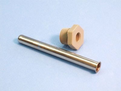 Thermowell, 5/16" x 4", SS w/Nut 92501000