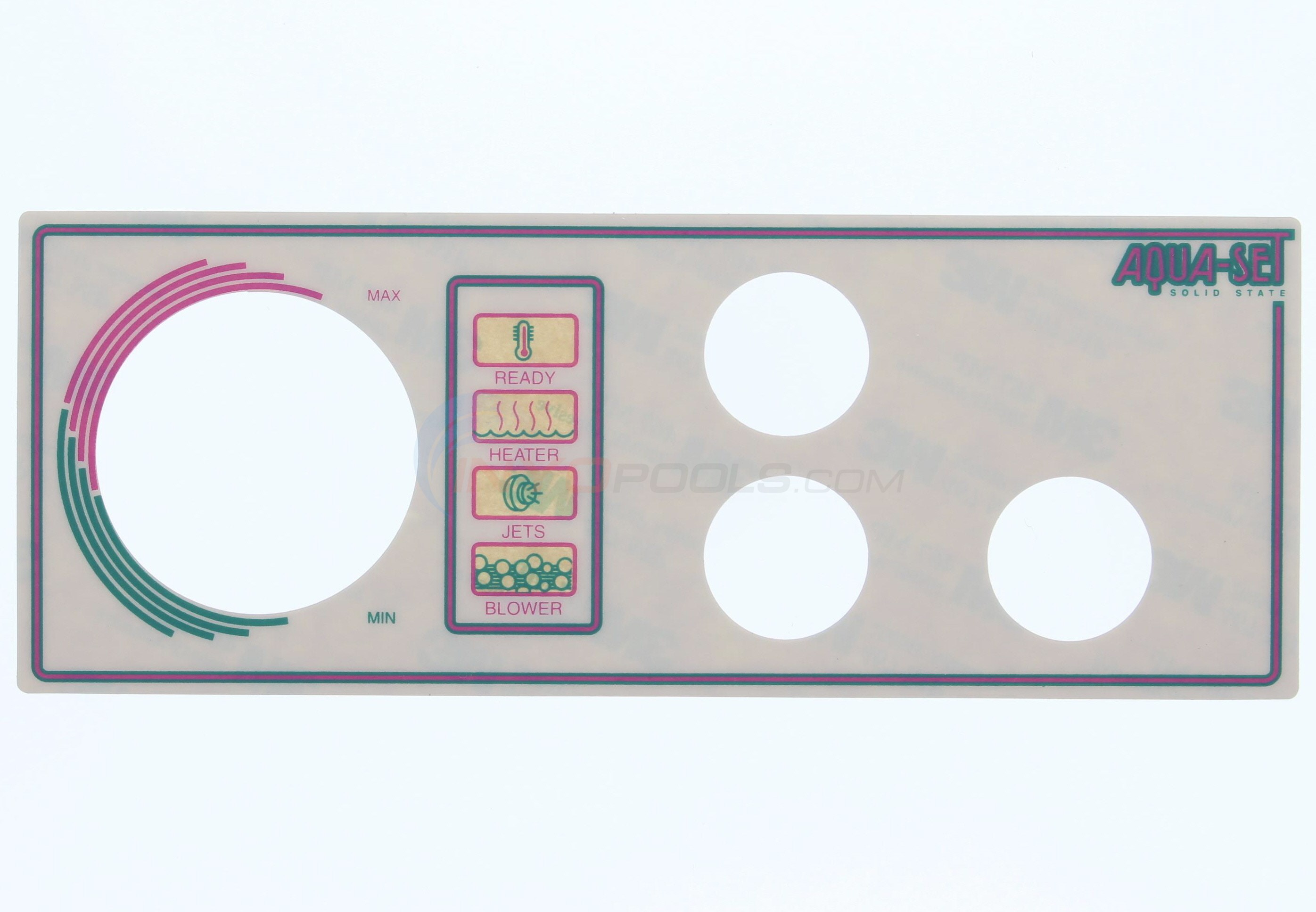 FACEPLATE, CONTROL 3 BUTTON (930083-401)