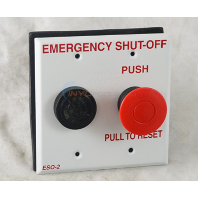 Pentair Shut Off Switch w/ Alarm, Double Plate - ESO2