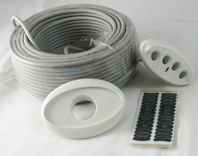 REMOTE 4 FUNCTION 100' WH   " WG"