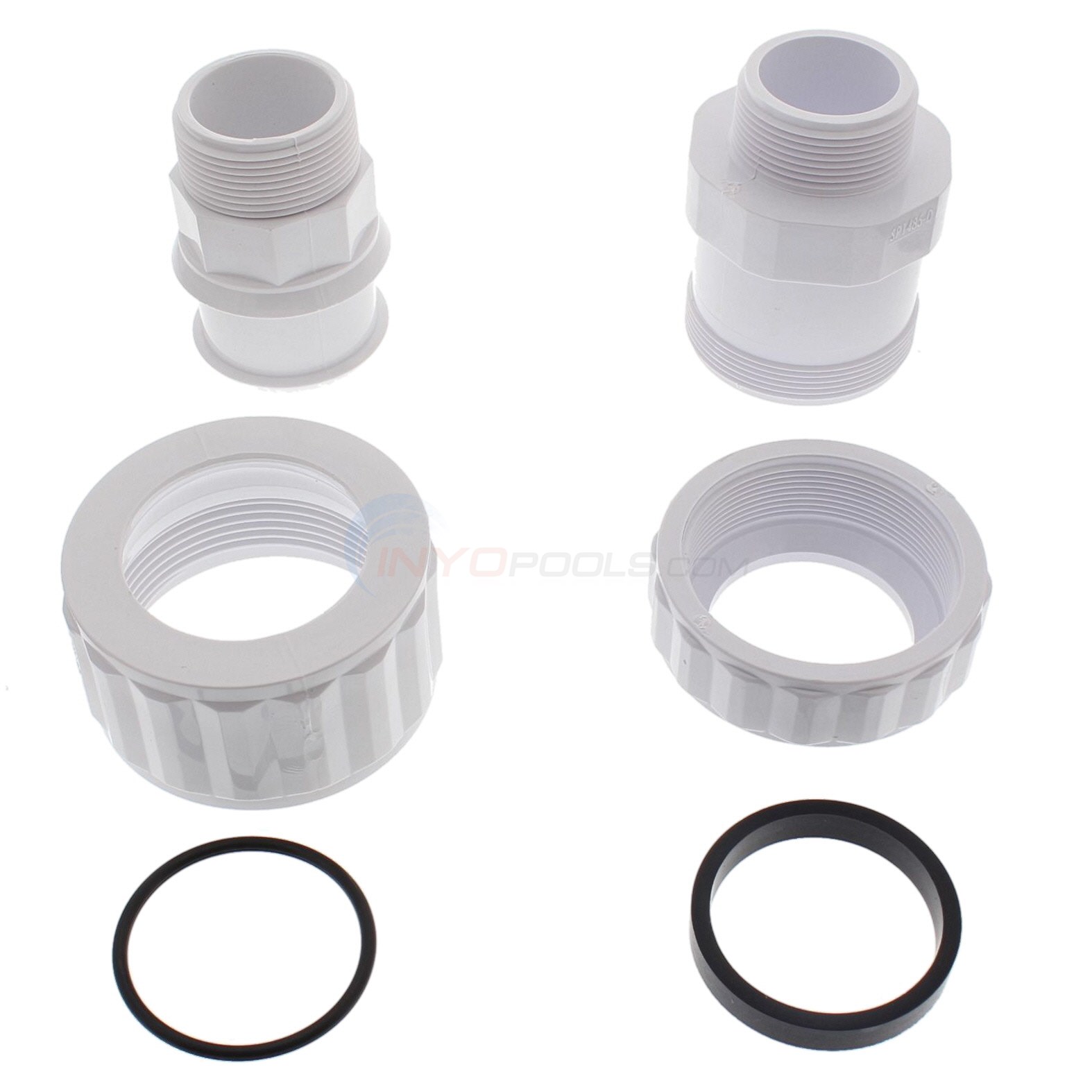 Hayward Union, Clear 90 Degree Sweep-male End Wg (sp1486