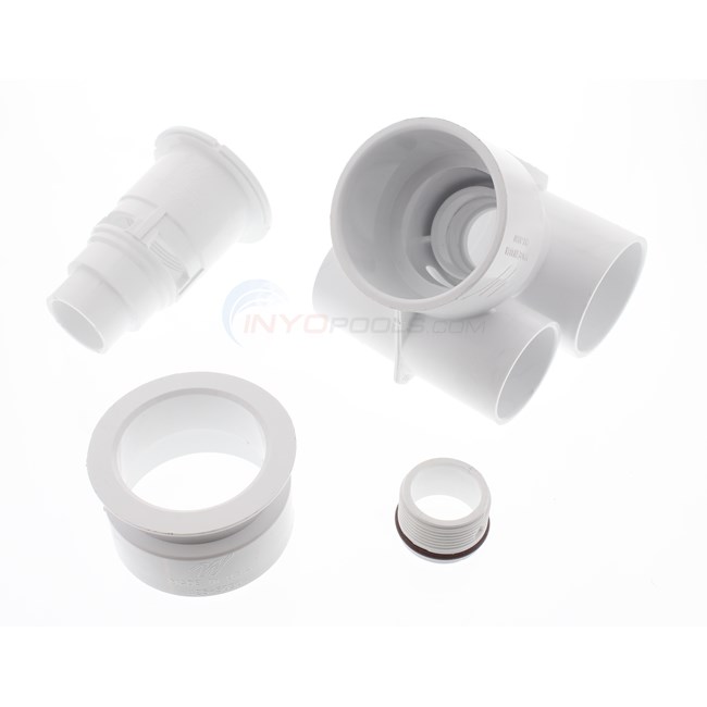Waterway Poly Jet Tee Body 1.5 Inch S Water X 1 Inch S Air With Top Plug 210 5860 Waterway Poly Jet Tee Body 1.5 Inch S Water X 1 Inch S Air With Top Plug 210 5860
