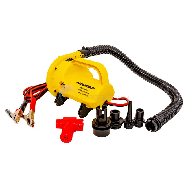 Airhead Towable Pump 12-Volt, with Alligator Clips - AHP-12HP