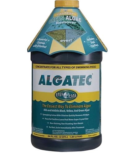 Algatec Super Algaecide Clarifier for Pools | 64 Ounce Bottle