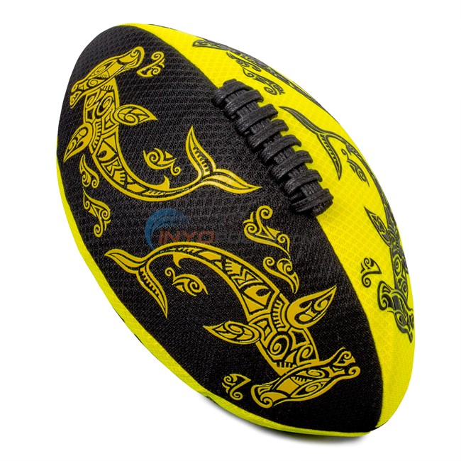 Aqua Leisure Yellow Gripped Football 8.5in - AT17325A