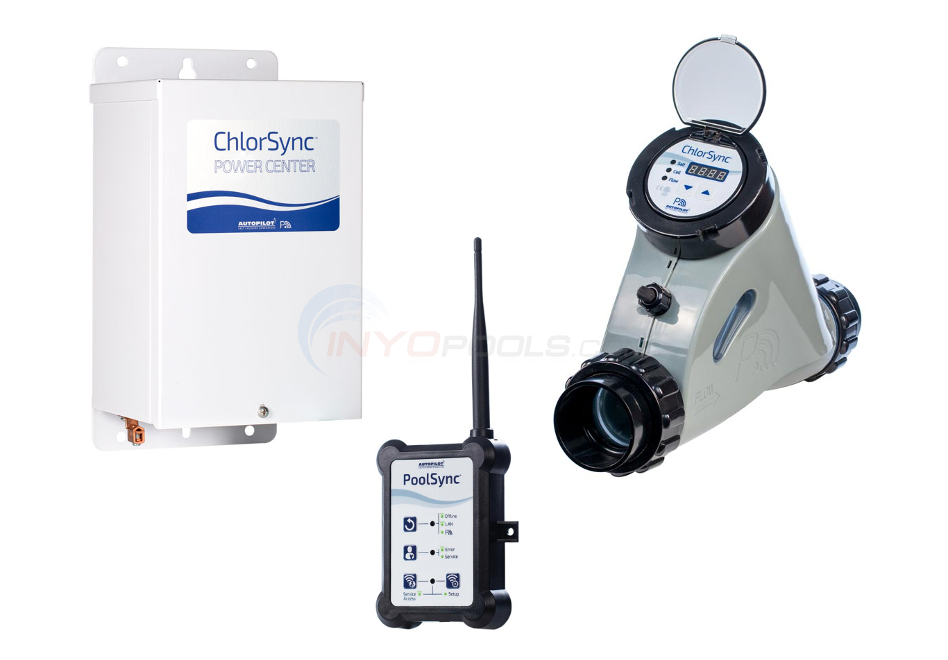 ChlorSync Cell w/ Power Center, PoolSync 40,000 Gallon Cell