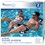 Aqua Leisure Aqua 4-in-1 Pool Hammock, Navy & Light Blue 2-Pack - AZL16877F2P