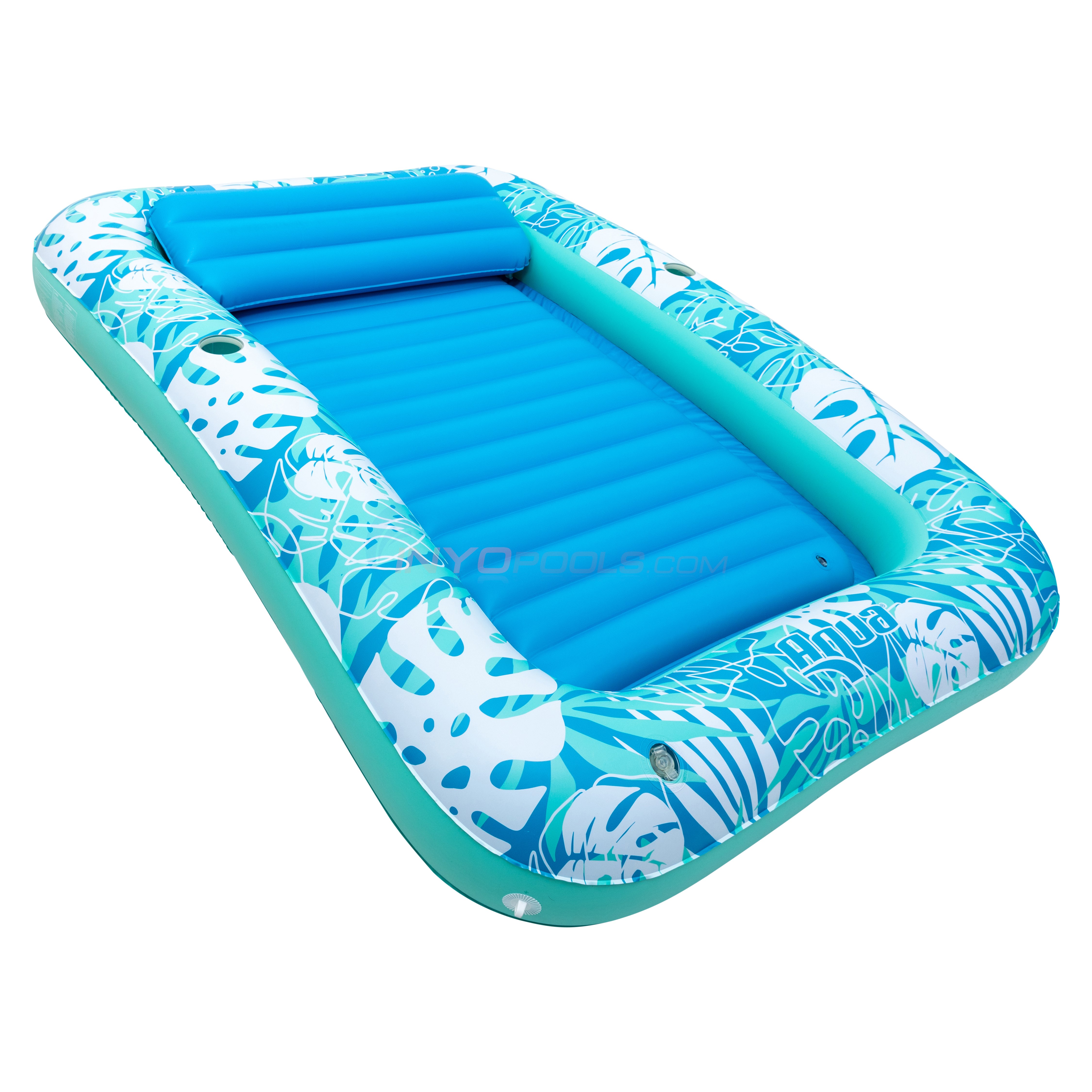 Aqua Leisure Tanning Pool Lounder Extra Large Teal
