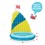 Aqua Leisure Splash-n-Play Sailboat Pool - AZP15998