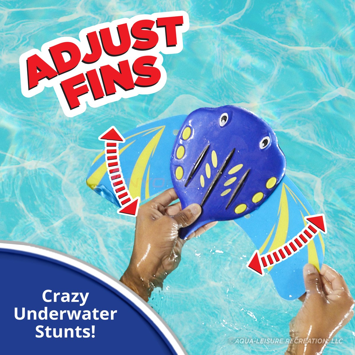 Aqua Stingray Underwater Glider, Swimming Pool Toy, Self