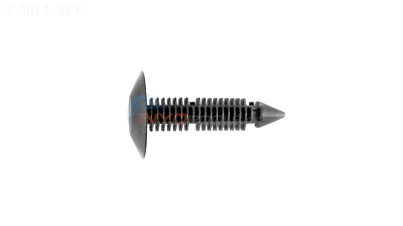 RETAINING PLUG, PLASTIC, BLACK