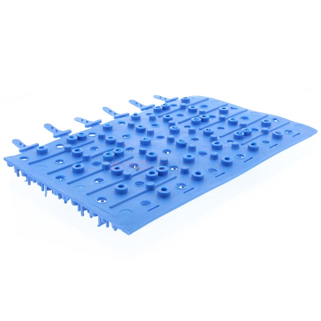 Aqua Products O.E.M Brush Blue Molded Rubber for Aqua Bot Pool Cleaners (2-Pack) - 3002B