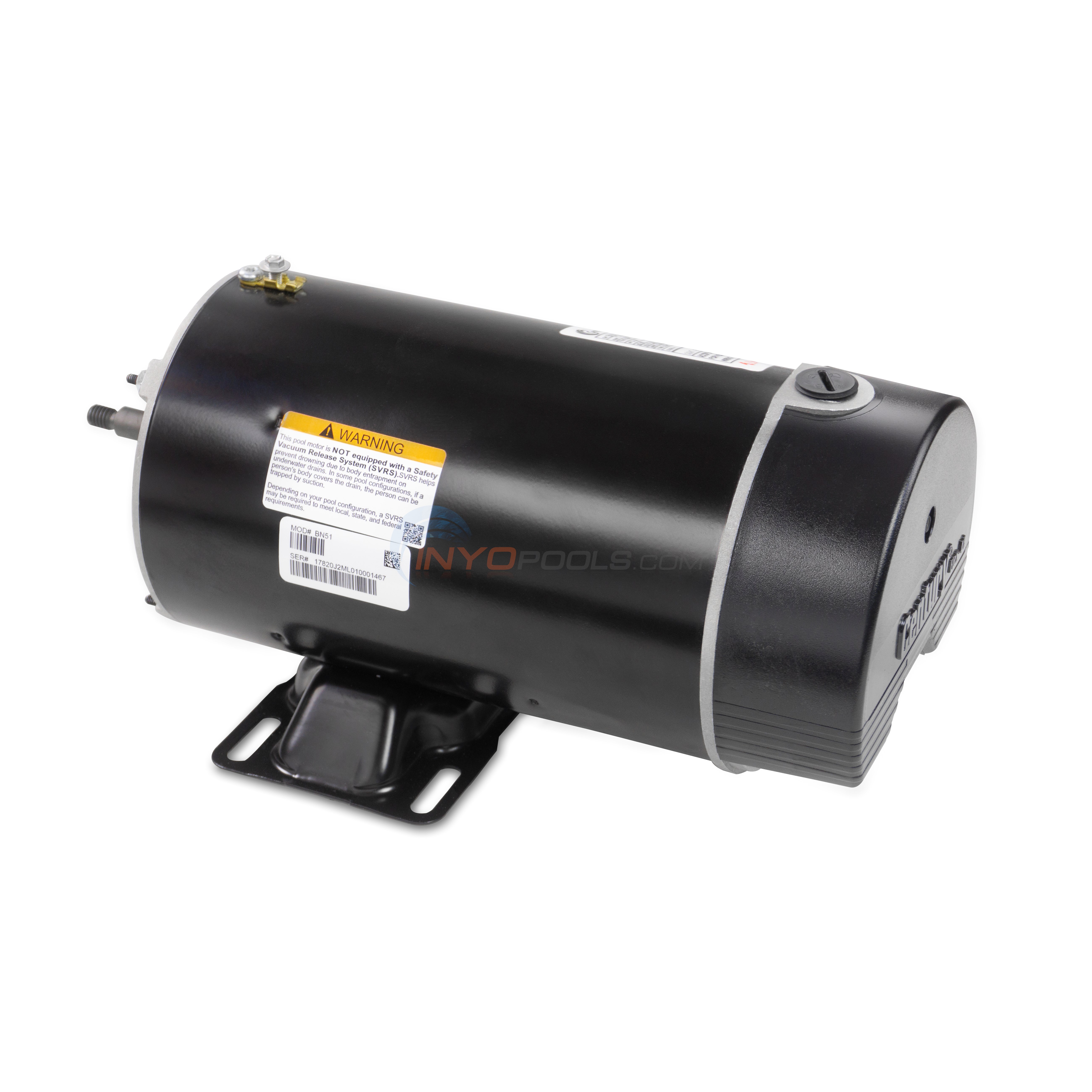 Magnetek Century 2.0 Horsepower 230V Dual Speed Thru-Bolt 48Y Frame - BN51