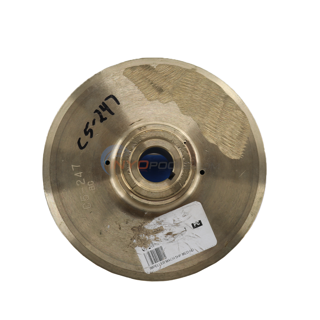 Scratch & Dent Pentair Sta-Rite D Series Medium Head Impeller, 5 HP - C5-247