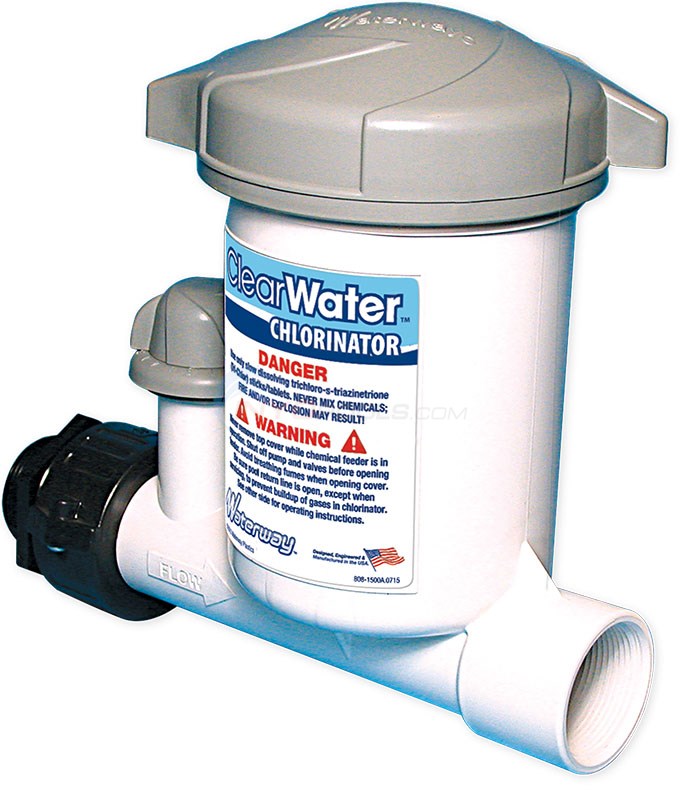 Waterway Clearwater InLine Chlorinator, AboveGround Pool, 4.5 Lbs