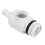 Custom Molded Products Universal Wall Fitting Quick Disconnect for Polaris Cleaners White - D29
