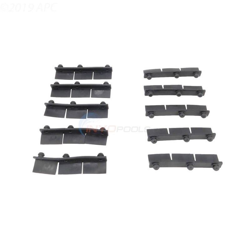 Rubber Strips for Active 20 Cleaner Set of 10