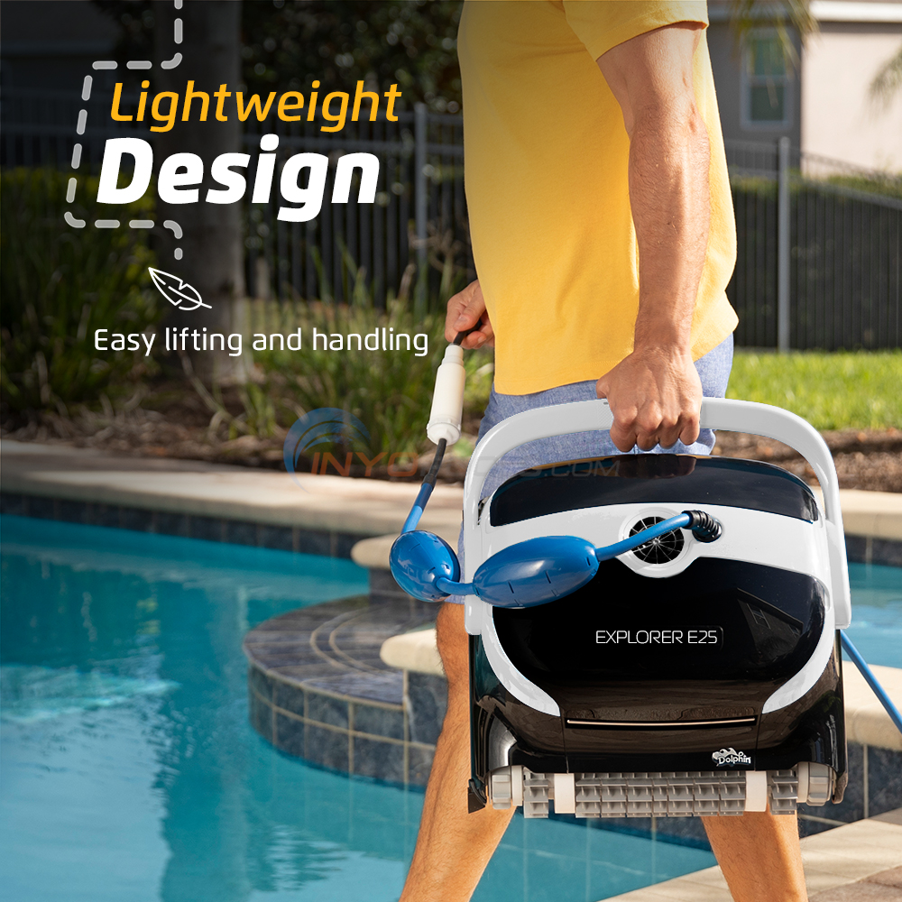 Maytronics Dolphin Explorer E25 Wi-Fi Robotic Pool Vacuum Cleaner - 99996406-XPI