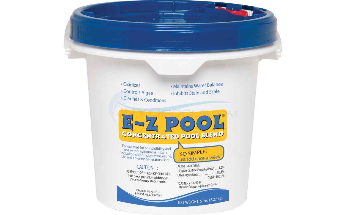 EZ Pool Concentrated Pool Blend All-In-One 5 lb | EZP05