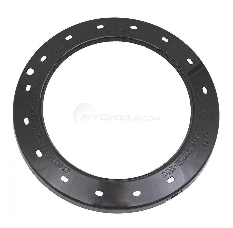 Face Ring, Plastic, Gray
