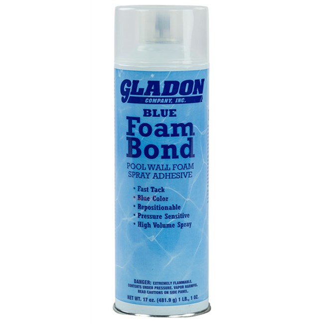 Gladon Blue Foam Bond Spray Adhesive 24 Oz, FB24 - EZ Pool & Spa Supply