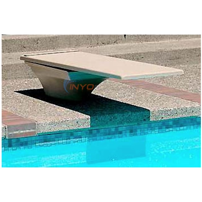 S.R. Smith Flyte-Deck II Fiberglass Stand With 6 ft Fibre Dive Board Gray Granite - 6821073624