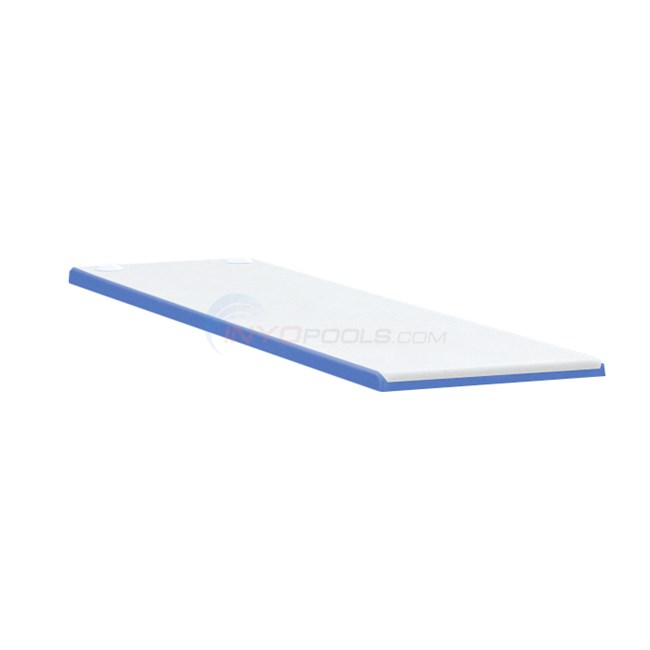 S.R. Smith Frontier III 6' Diving Board with 10" Centers, White with Marine Blue - 66-209-566S3