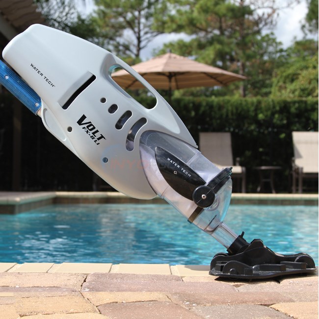 Water Tech Volt FX-8Li Rechargeable Pool Vacuum Cleaner, Battery Powered - 34000KL