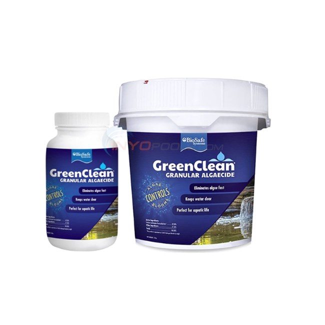 Green Clean - Algae Kill Kit for up to 30K Gallons - GREENCLEAN15K