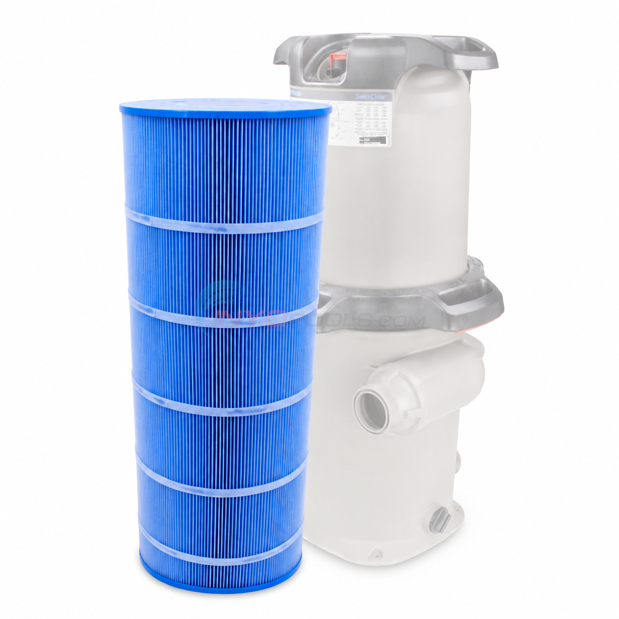 Pureline CX200XRE Replacement Cartridge for Hayward 200 Sq. Ft. CX200XRE C200S 3oz Blue Plate Antibacterial