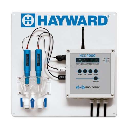 Hayward HCC Series pH / ORP WiFi Controller with Gold ORP Sesor