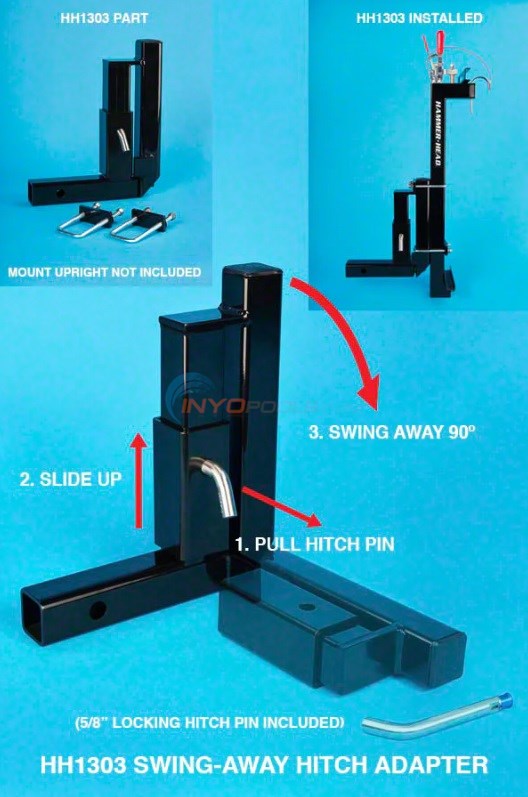 HammerHead SwingAway Hitch Adapter HH1303