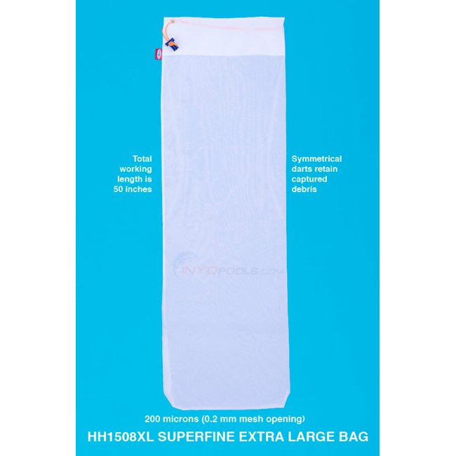 HammerHead Superfine Extra Long Bag with Cleat, 150 Microns - HH1508XL