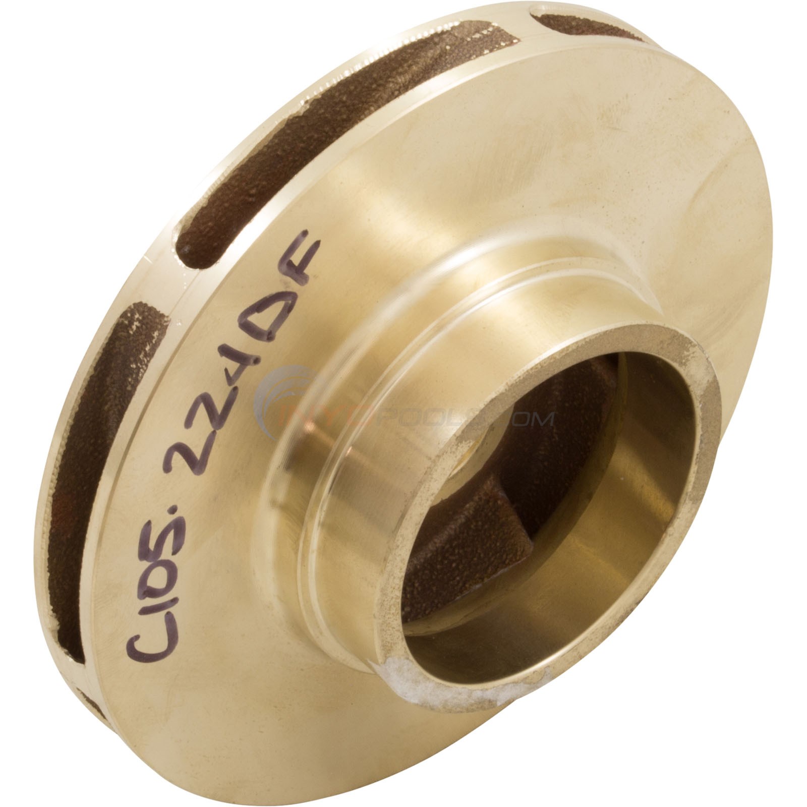 IMPELLER, 3 H.P. HIGH, SILICION BRASS (C105224DF)