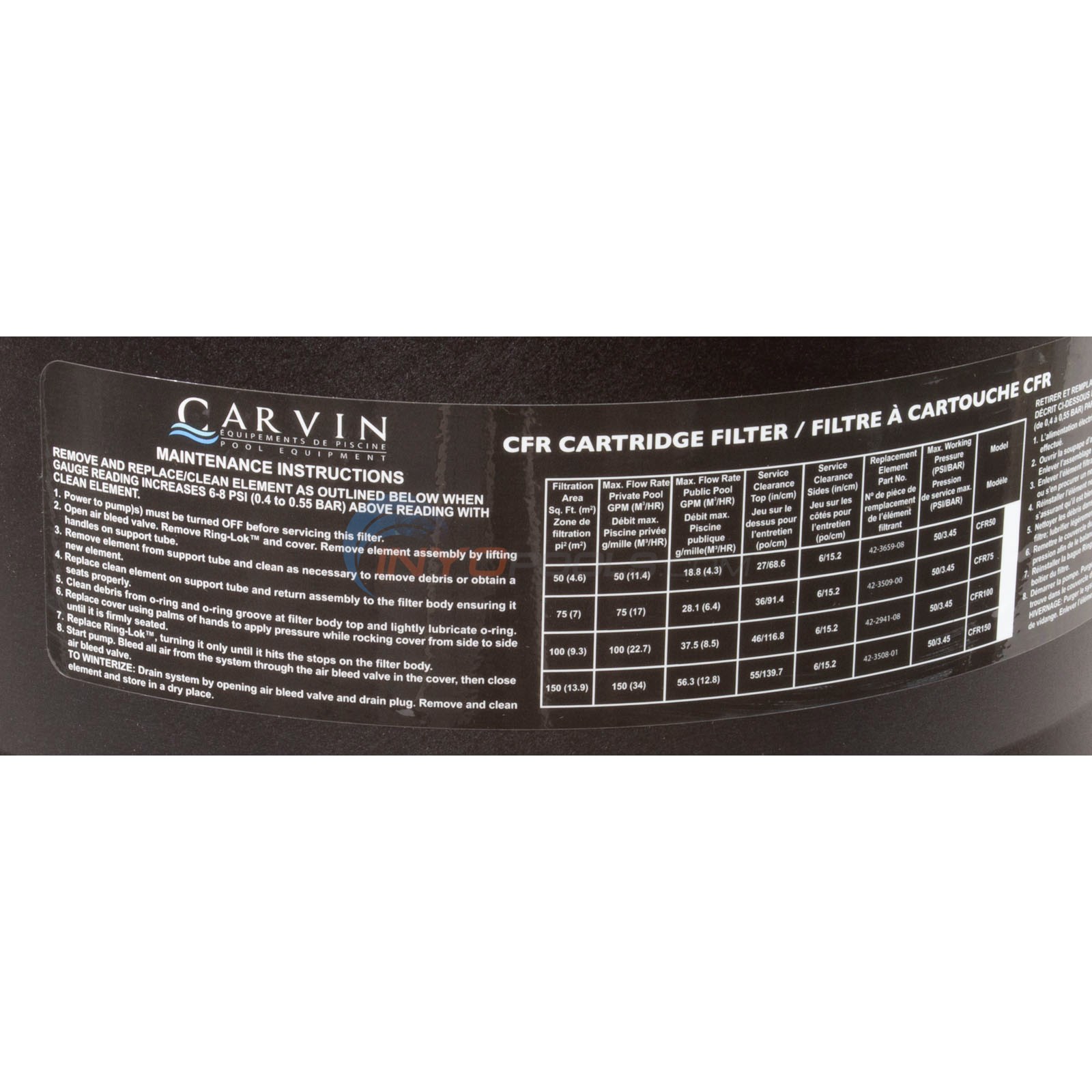 Jacuzzi Inc. Jacuzzi CFR-150 Cartridge Filter - 94222775