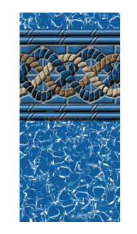 15' Round 52" Depth Unibead Mystri Gold Standard Gauge Liner
