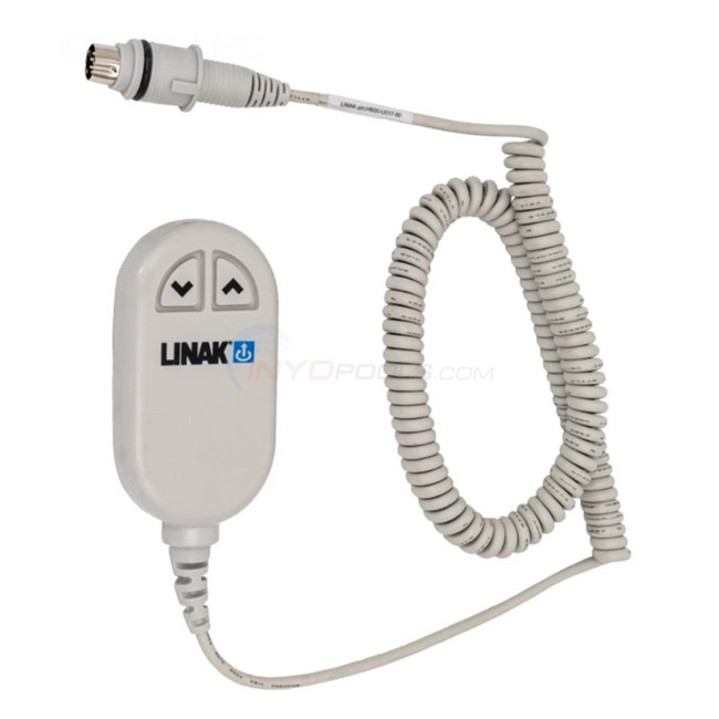 Aqua Creek REMOTE- 2 BUTTON LINAK-UP/DWN - HB00-U017 - INYOPools.com
