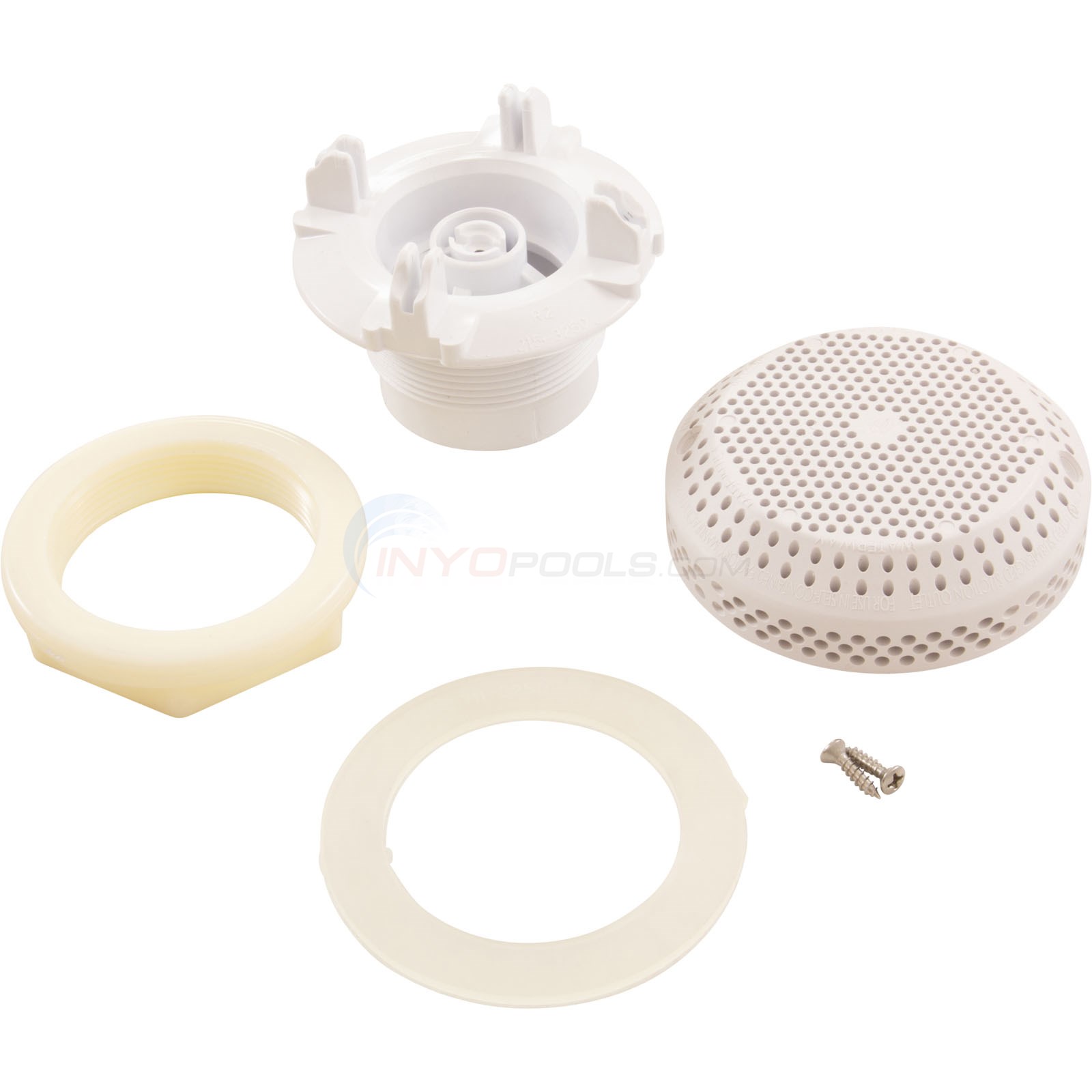 Waterway SPC-2VP HI-FLO SUCTION, 1-1/2"HEX PORTABLE SPA, White