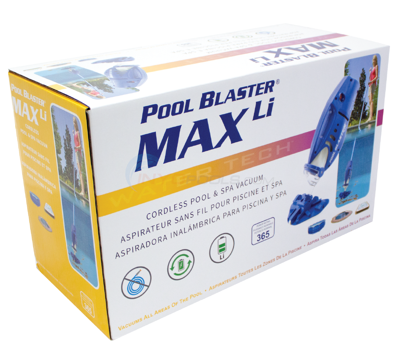 Water Tech Pool Blaster Max Li Vac 30000ML