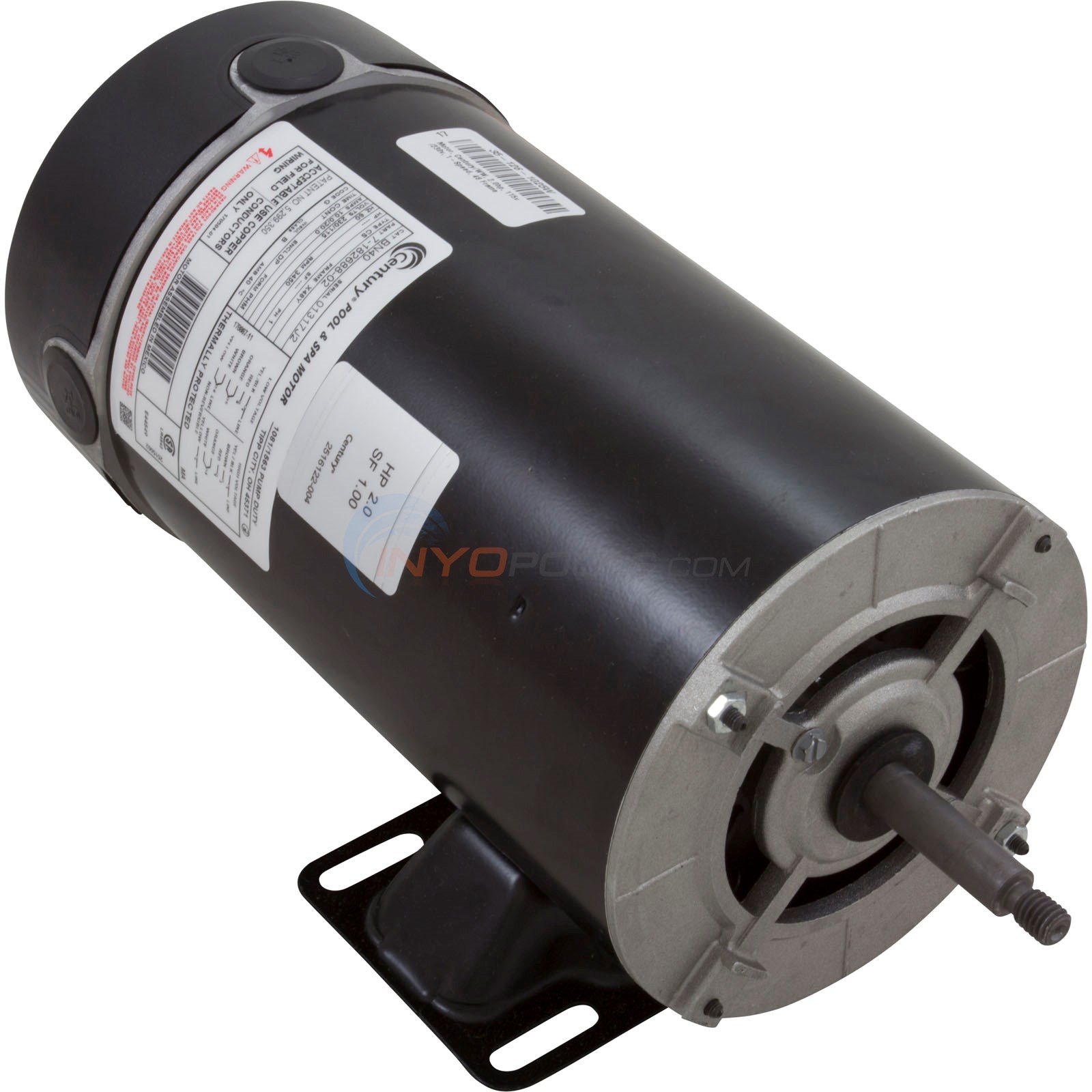 Motor, 3hp Thru-bolt Single Speed - 230v (3410830) - 5266K Motor, 3hp Thru-bolt Single Speed - 230v (3410830) - 5266K
