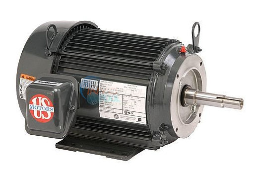 No Ppdfrt, Motor, 7.5hp 3 Phase 208/230/460v