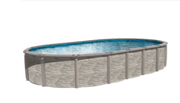 15' x 30' Azor Oval Canvas Wall Above Ground Pool Skimmer ONLY Included, No Liner